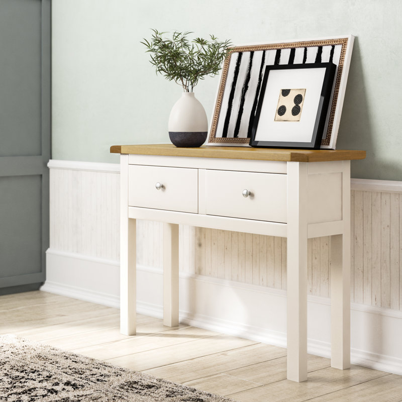 Hazelwood Home 2 Drawer Console Table & Reviews Wayfair.co.uk